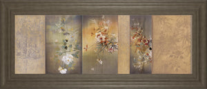Tea Garden I By Douglas 18X42 Framed Print