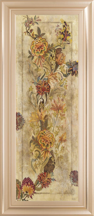 Fleur Delicate Ii By Georgie 18X42 Framed Print