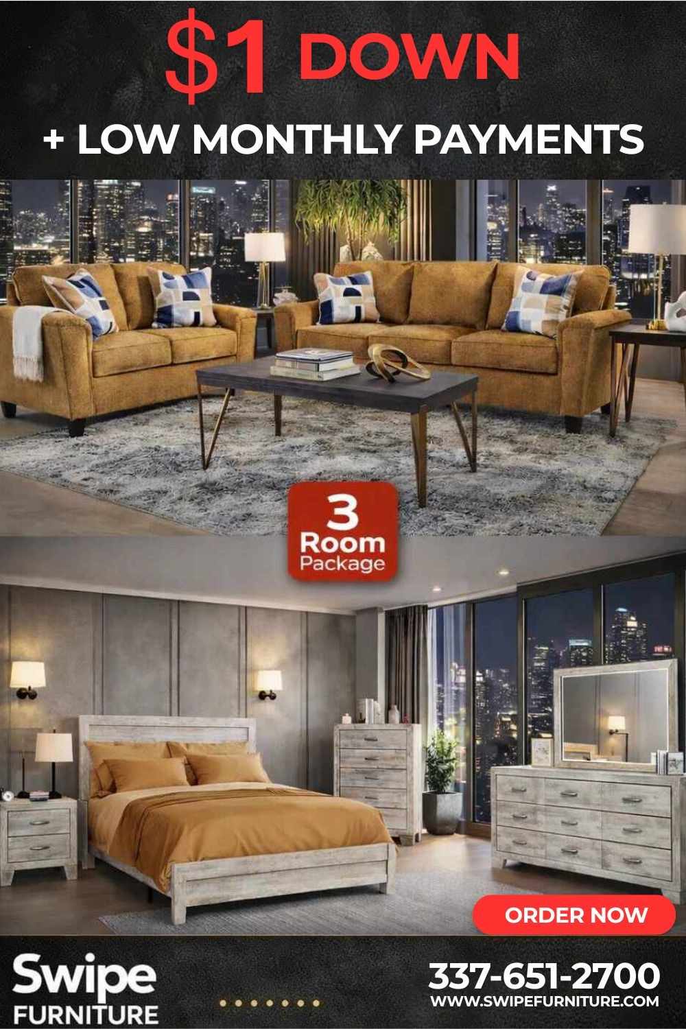 Erin 3 Room Package