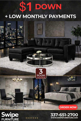 Studio 3 Room Package – Black