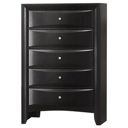 Briana California King Bedroom Set Black