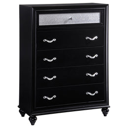Barzini California King Bedroom Set Black