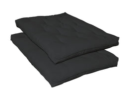 6-inch Promotional Futon Pad Black
