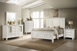 Sandy Beach California King Bedroom Set Black