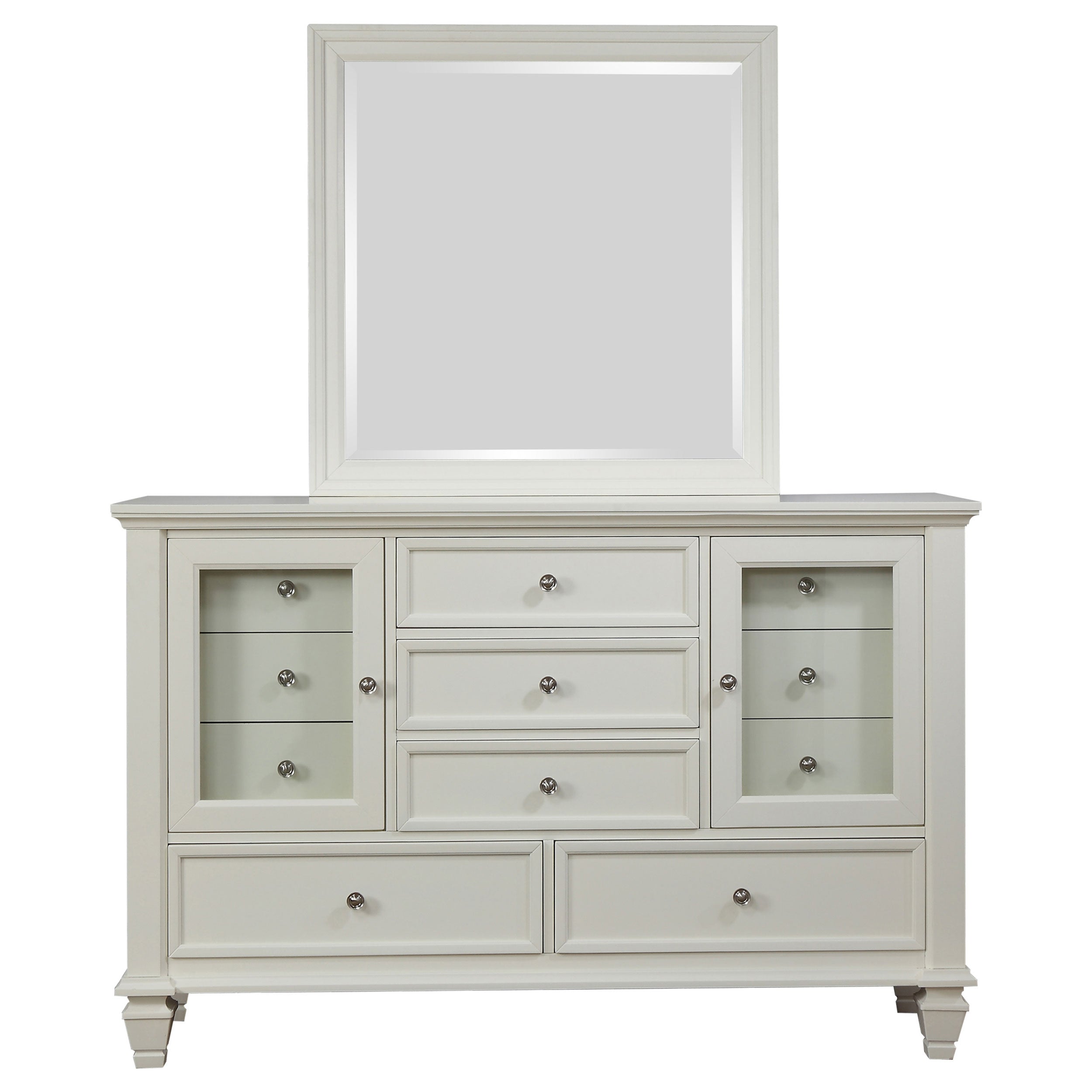 Sandy Beach 11-drawer Dresser Black