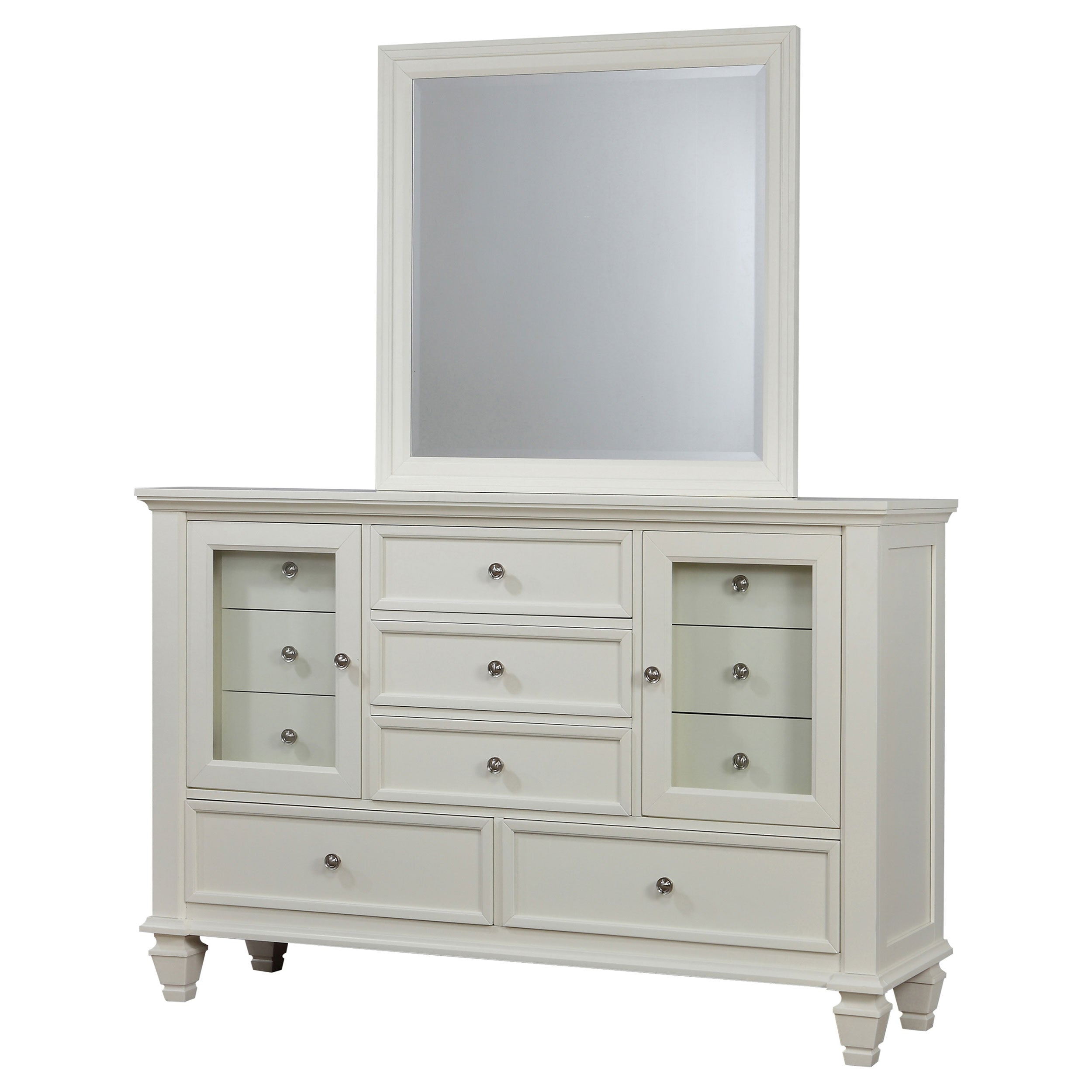 Sandy Beach 11-drawer Dresser Black