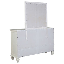 Sandy Beach 11-drawer Dresser Black