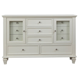 Sandy Beach 11-drawer Dresser Black