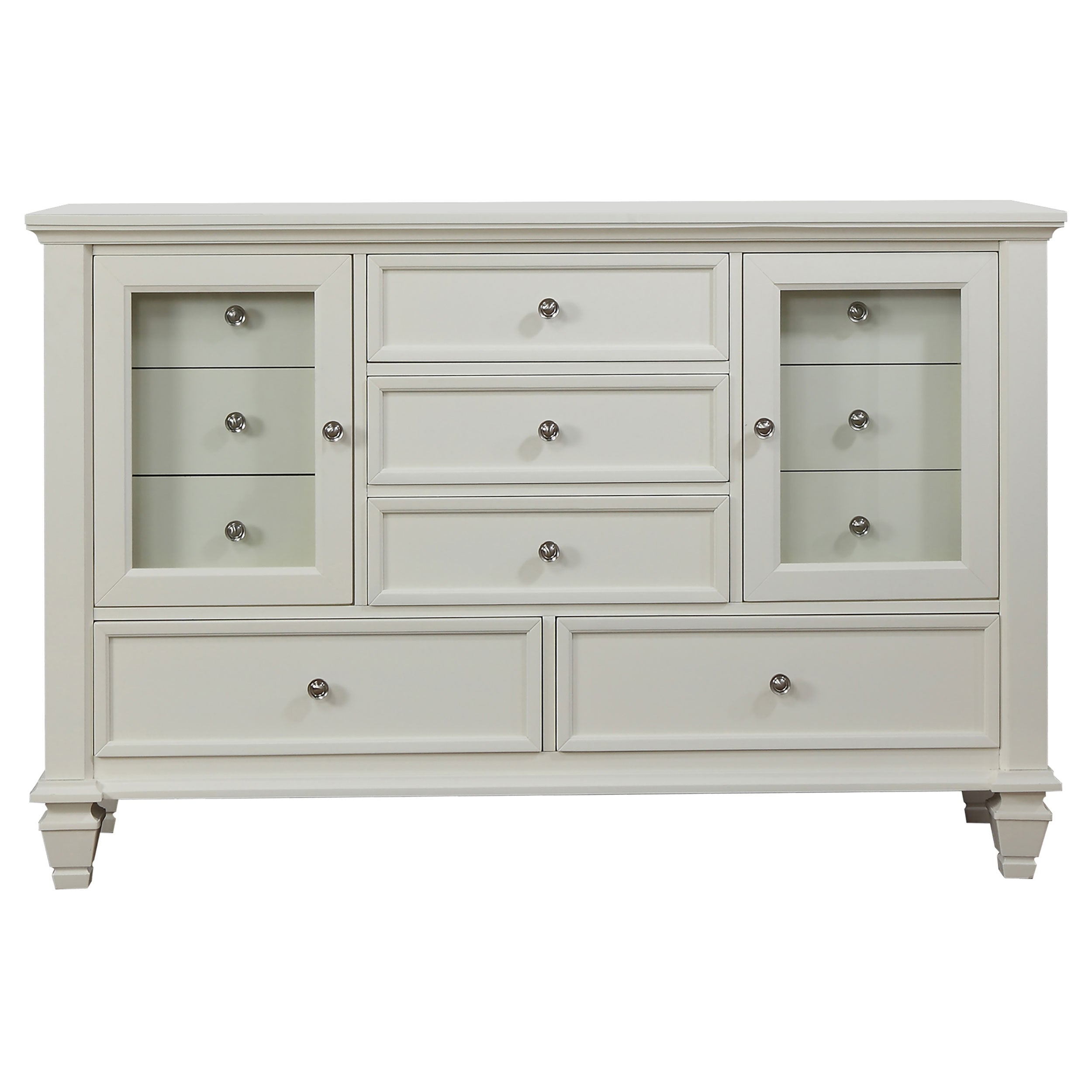 Sandy Beach 11-drawer Dresser Black