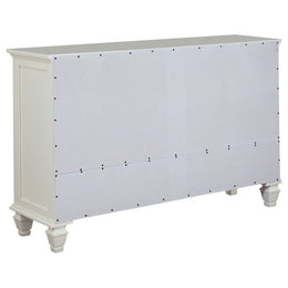 Sandy Beach 11-drawer Dresser Black