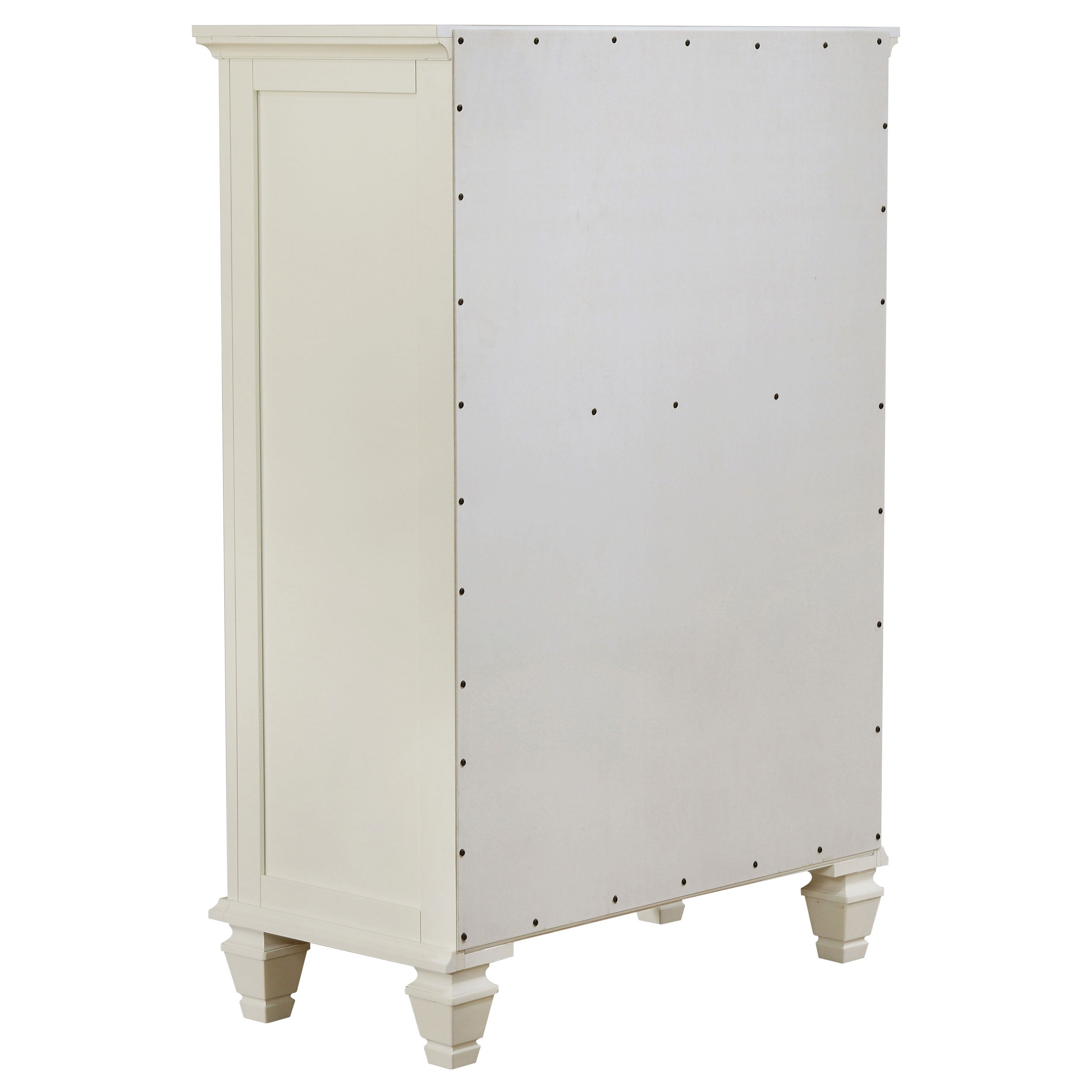 Sandy Beach 5-drawer Bedroom Chest Black