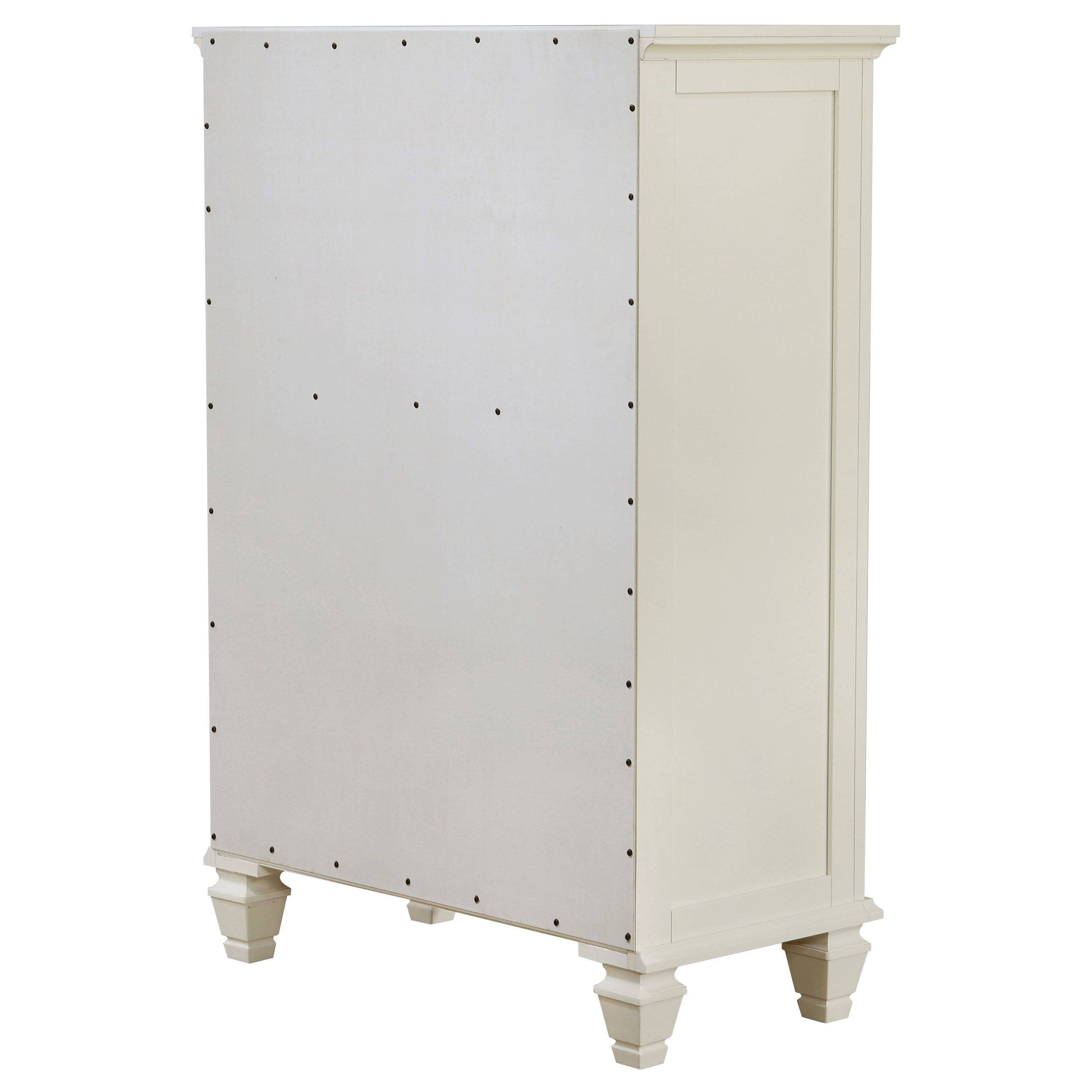 Sandy Beach 5-drawer Bedroom Chest Black