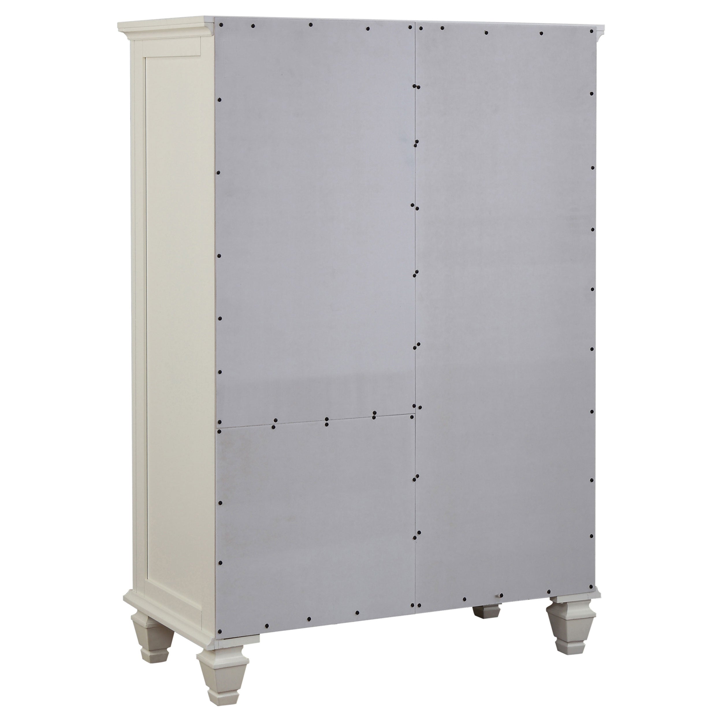 Sandy Beach 5-drawer Bedroom Chest Black