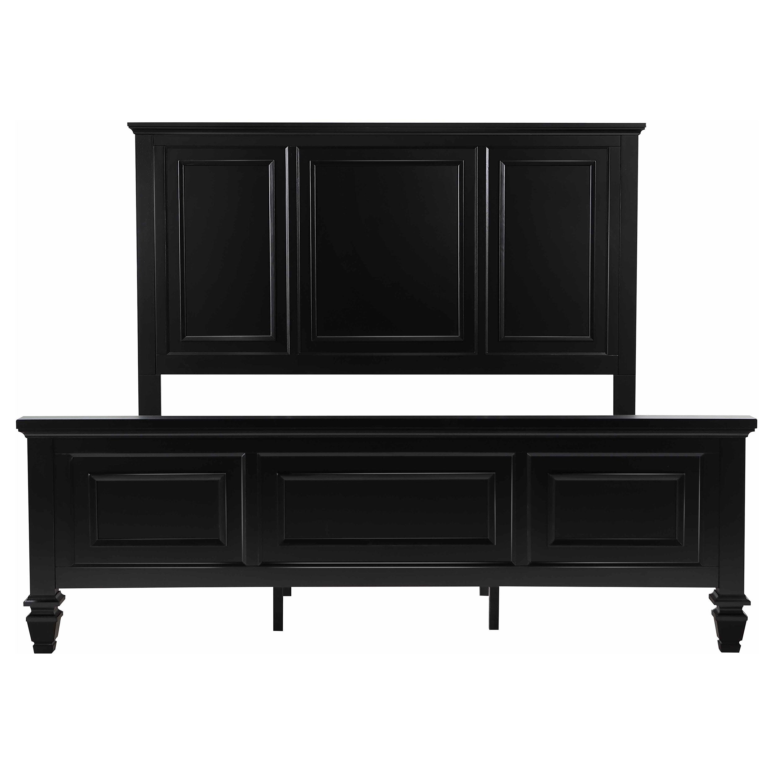 Sandy Beach California King Bedroom Set Black