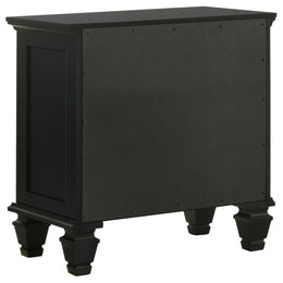 Sandy Beach California King Bedroom Set Black