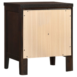 Carlton California King Bedroom Set Cappuccino