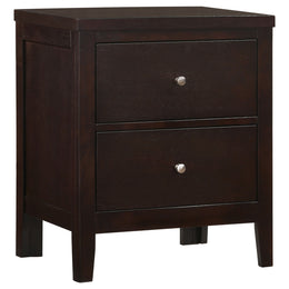 Carlton California King Bedroom Set Cappuccino