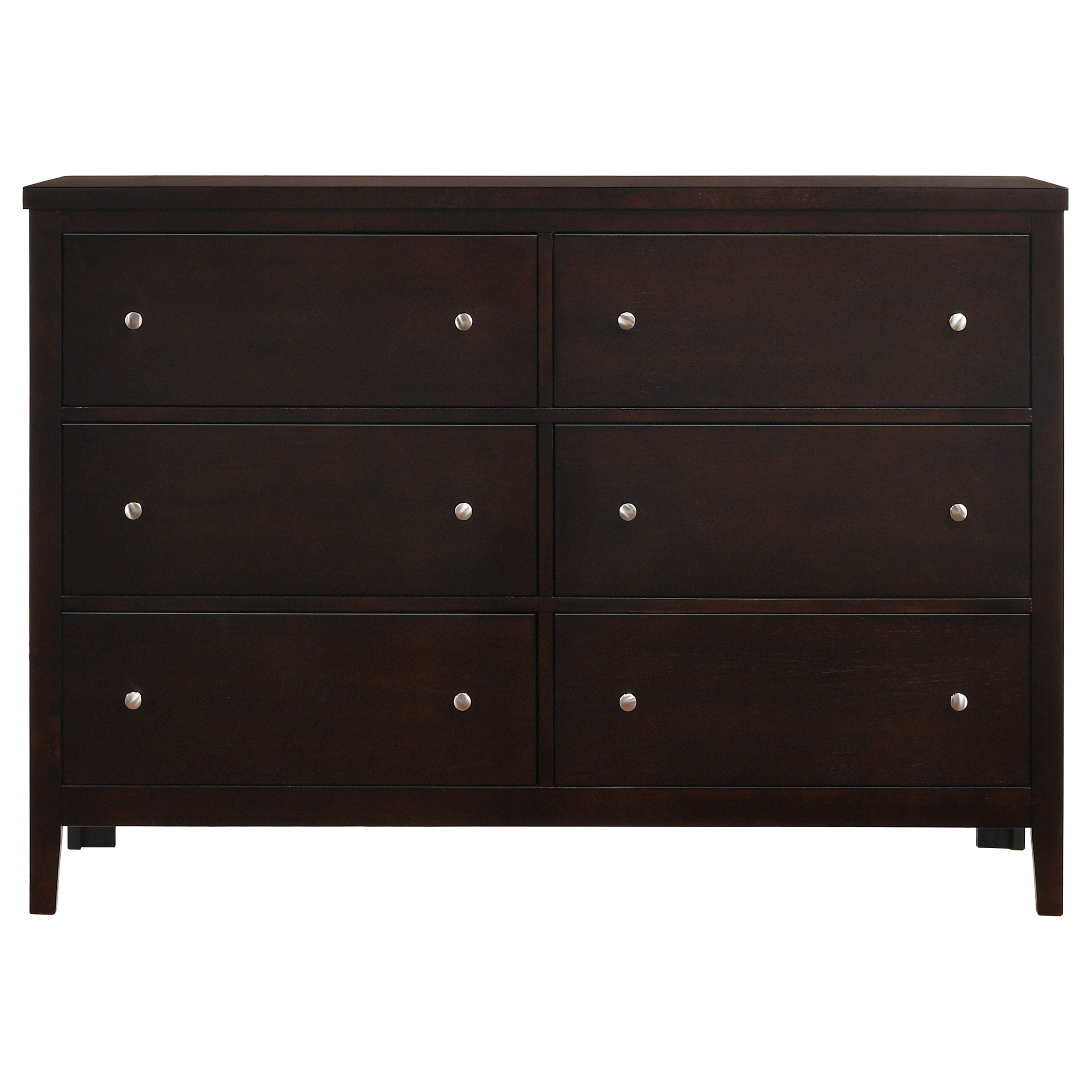Carlton California King Bedroom Set Cappuccino