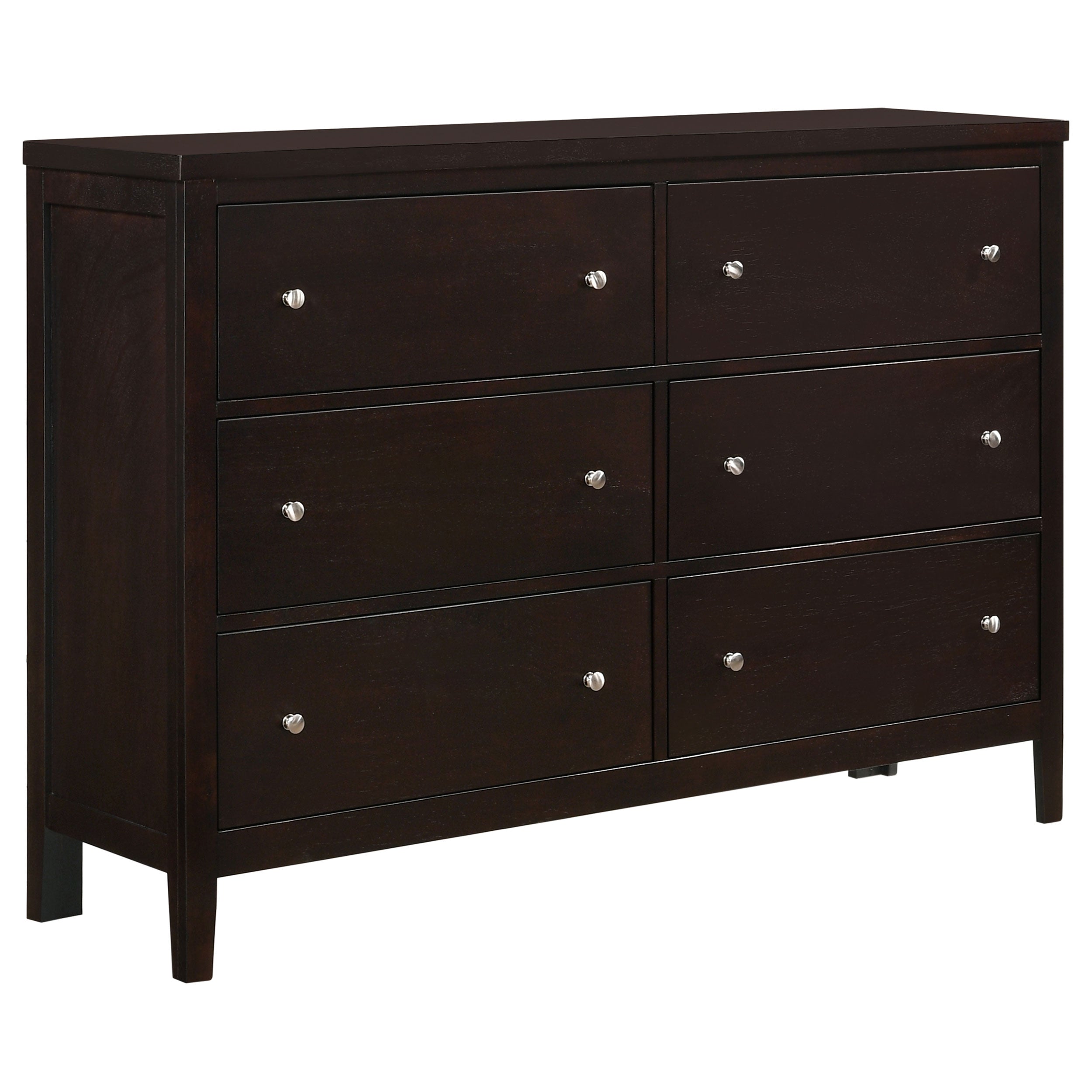 Carlton California King Bedroom Set Cappuccino