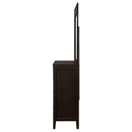 Carlton 6-drawer Dresser Cappuccino