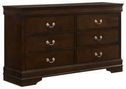 Louis Philippe Bedroom Set Cappuccino
