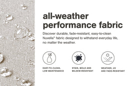 Elite Park Outdoor Loveseat with Coffee Table