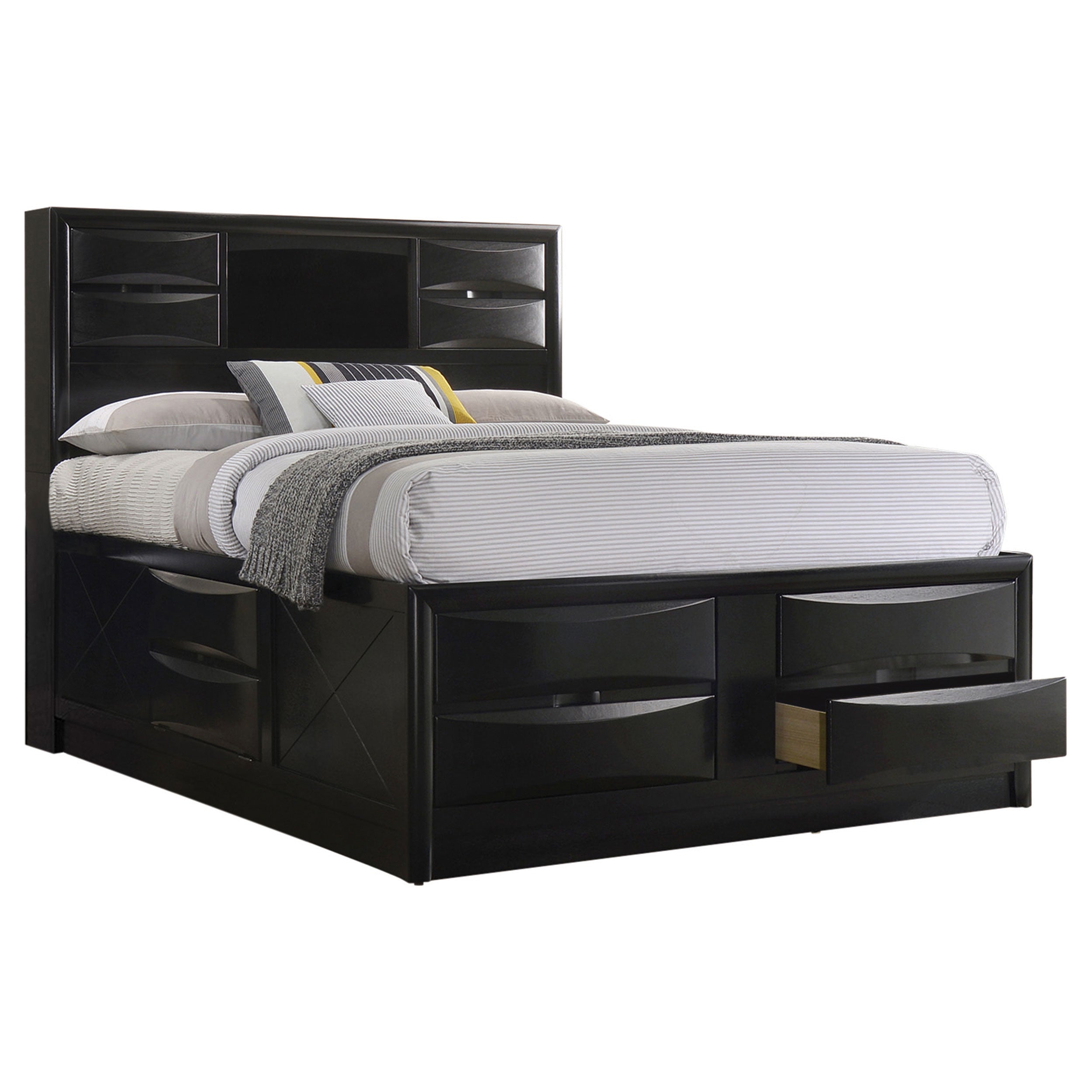 Briana California King Bedroom Set Black
