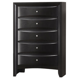 Briana California King Bedroom Set Black