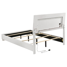 Felicity California King Bedroom Set White Gloss