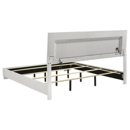 Felicity California King Bedroom Set White Gloss