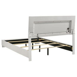 Felicity California King Bedroom Set White Gloss