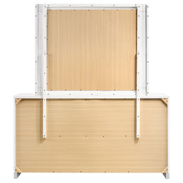 Felicity 6-drawer Dresser White High Gloss