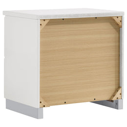 Felicity California King Bedroom Set White Gloss