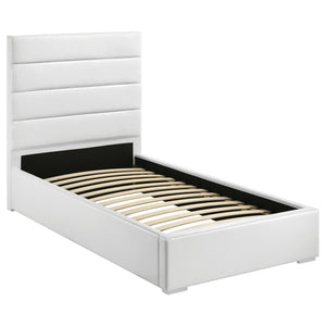 Felicity 53-inch Upholstered Bed White