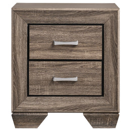 Kauffman California King Bedroom Set Dark Cocoa