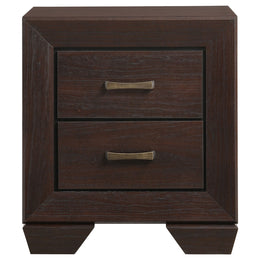 Kauffman California King Bedroom Set Dark Cocoa