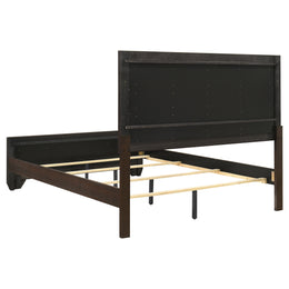 Kauffman California King Bedroom Set Dark Cocoa