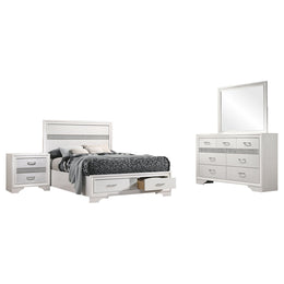 Miranda California King Bedroom Set Black