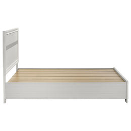 Miranda 51-inch Wood California King Storage Panel Bed Black