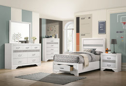 Miranda California King Bedroom Set Black