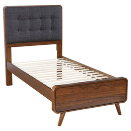 Robyn California King Bedroom Set Dark Walnut