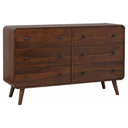 Robyn California King Bedroom Set Dark Walnut