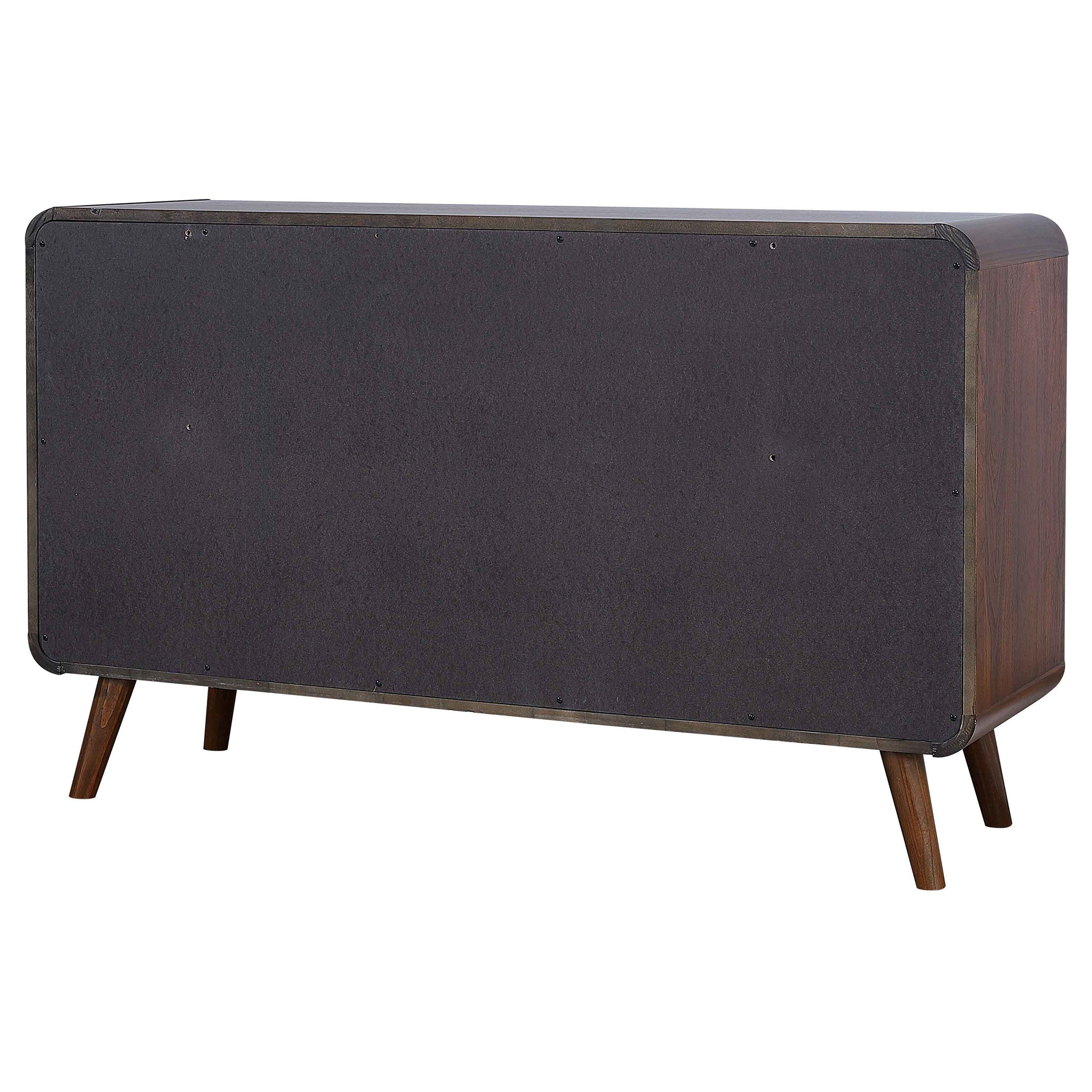 Robyn 6-drawer Bedroom Dresser and Mirror Light Ash