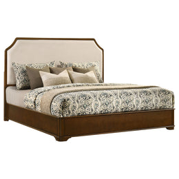 Garland 58-inchPanel Bed Cream and Brown Cherry