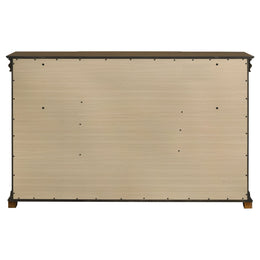 Garland 11-drawer Bedroom Dresser Cabinet Brown Cherry