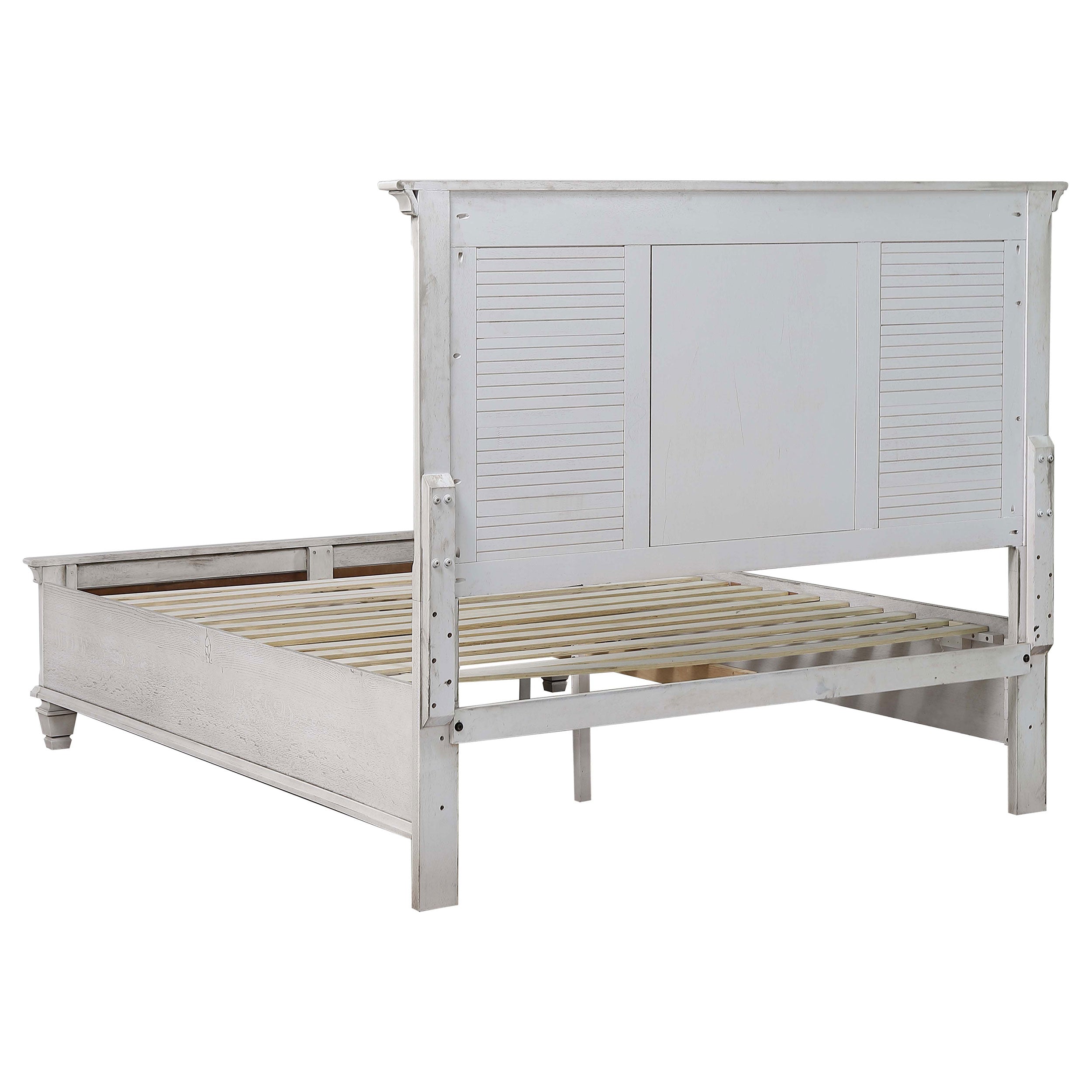 Franco Bedroom Set Distressed White
