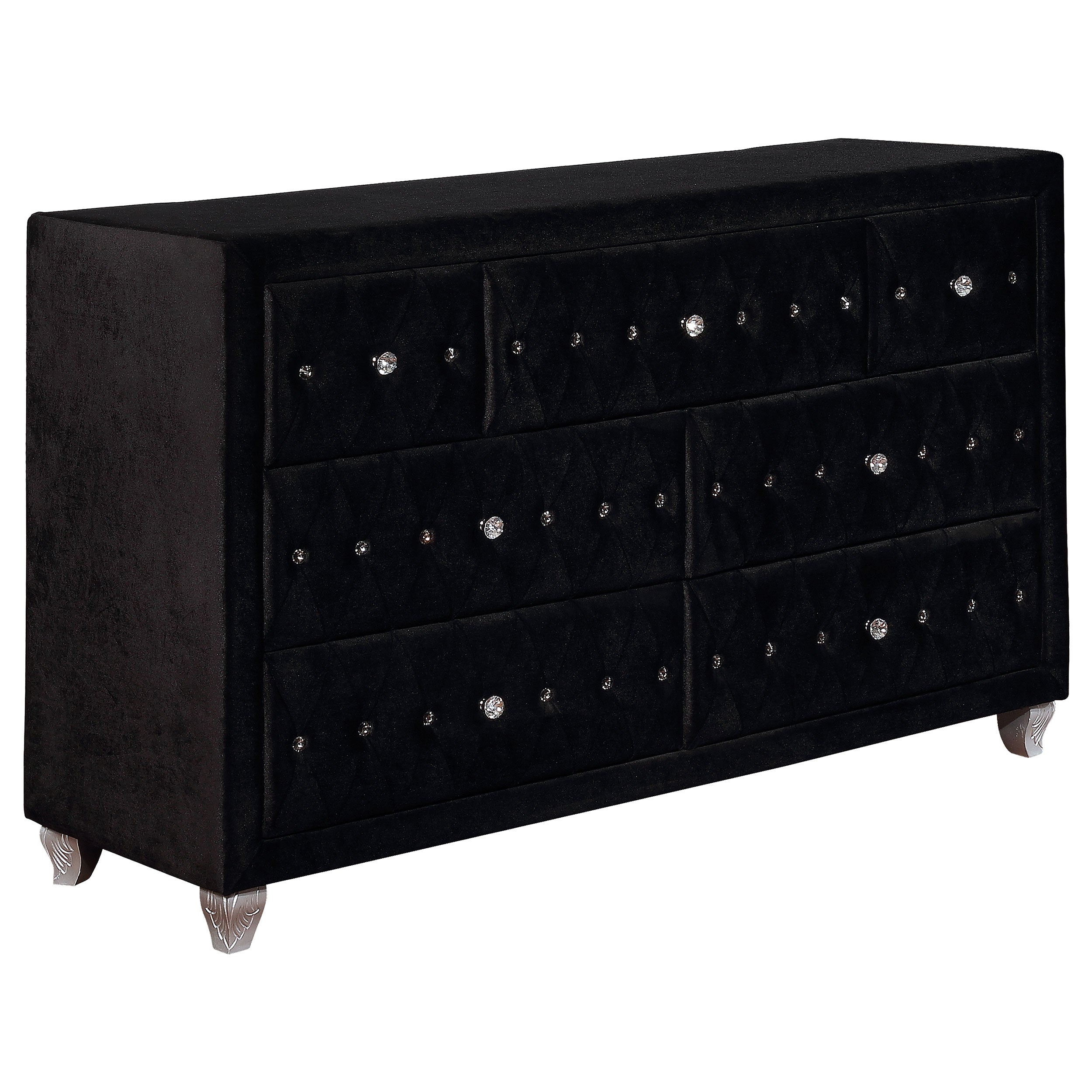 Deanna California King Bedroom Set Black