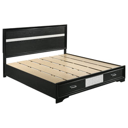Miranda California King Bedroom Set Black