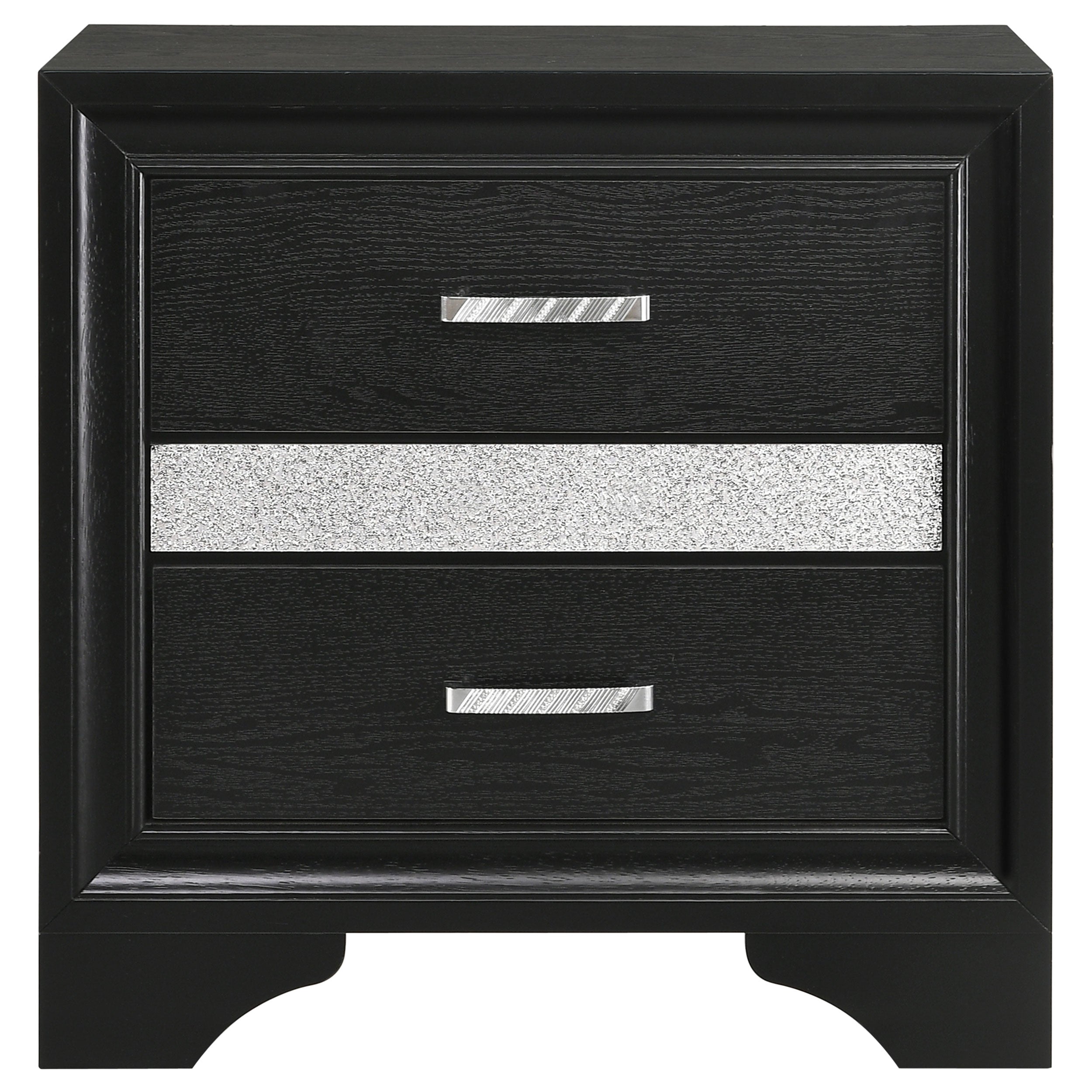 Miranda California King Bedroom Set Black