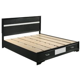 Miranda California King Bedroom Set Black